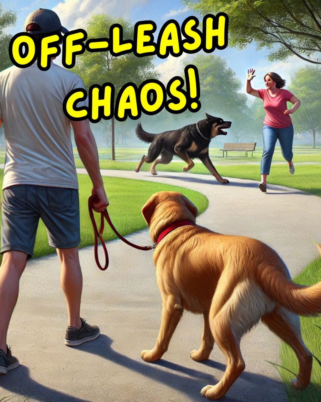 How to Handle Off-Leash Dogs Rushing Up to Your Reactive&nbsp;Dog