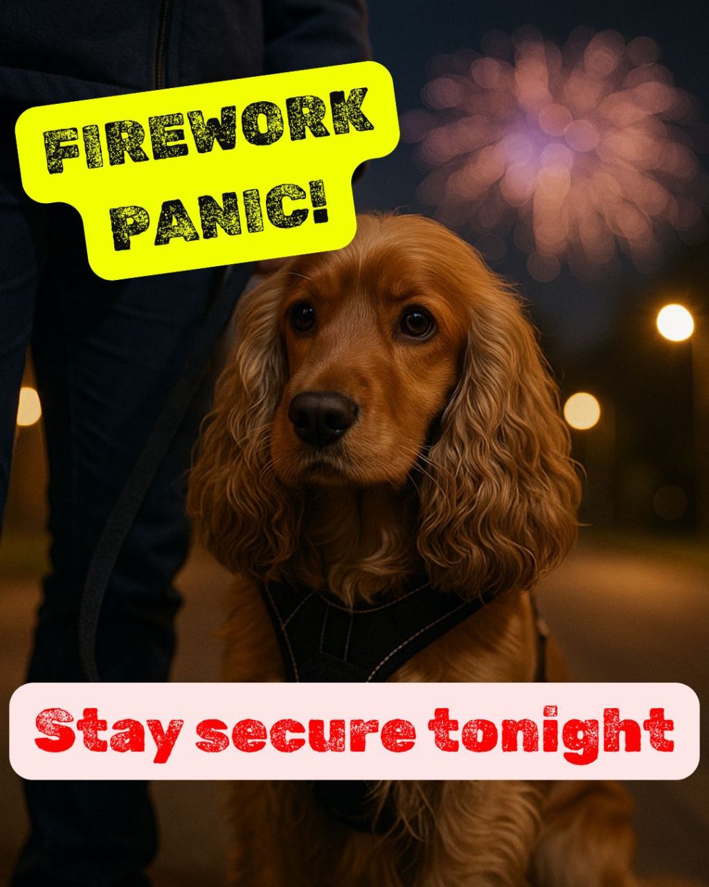 When Fireworks Strike: How to Keep Your Dog Safe on Walks During the Scariest Season of the&nbsp;Year