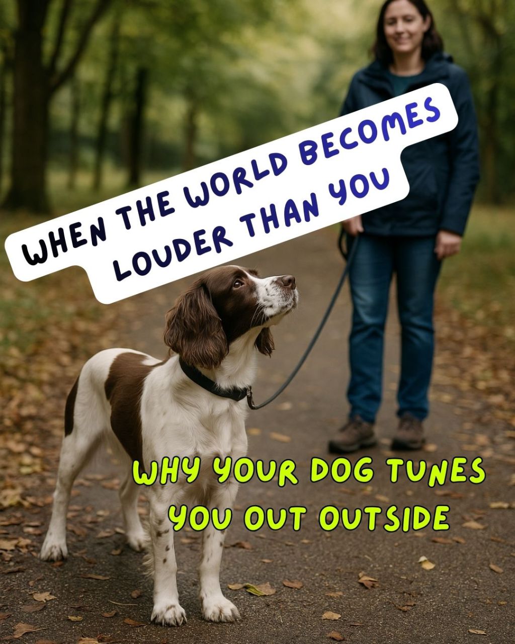 Why Your Dog Ignores You Outdoors: The Real Reason Focus Disappears on&nbsp;Walks